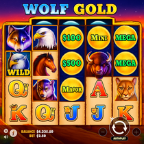 WonderLuck - Wolf Gold Slot Game - Pragmatic Play